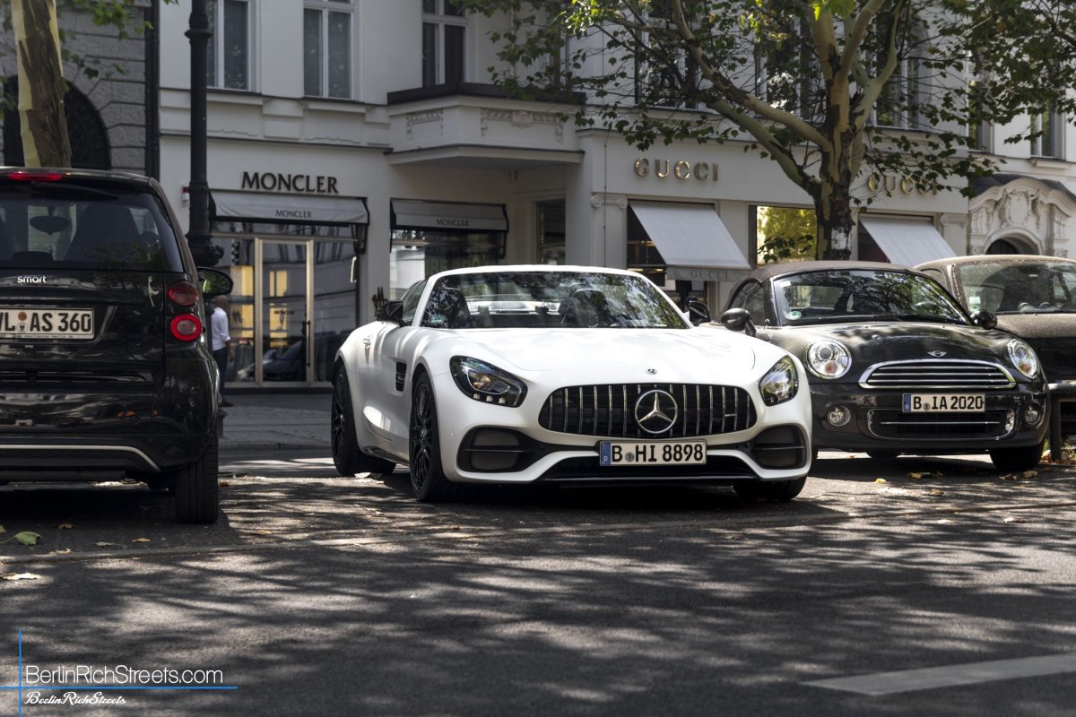 Mercedes-AMG GT-C Roadster 'Edition 50' spotted in Berlin — BerlinRichStreets